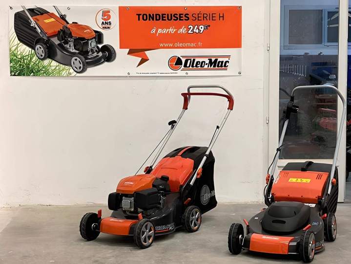 Vente de tondeuses performantes et robustes